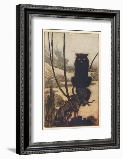 Jorinda as Owl-Arthur Rackham-Framed Photographic Print