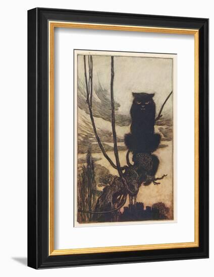Jorinda as Owl-Arthur Rackham-Framed Photographic Print