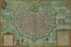 Map of Prague, from "Civitates Orbis Terrarum" by Georg Braun and Frans Hogenberg, circa 1572-Joris Hoefnagel-Giclee Print