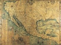 Map of Nueva Espana-Jose Antonio Alzate-Premium Giclee Print