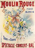 1902- Réouverture Moulin Rouge-Jose Belon-Framed Premier Image Canvas