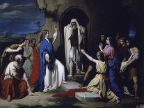 The Resurrection of Lazarus-Jose Casado Del Alisal-Giclee Print