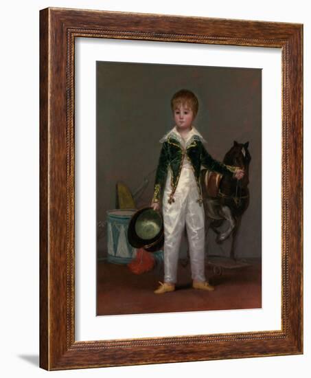 José Costa y Bonells (died 1870), Called Pepito, c.1810-Francisco de Goya-Framed Giclee Print