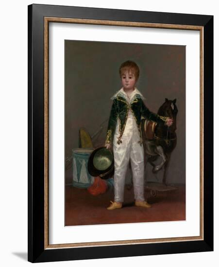 José Costa y Bonells (died 1870), Called Pepito, c.1810-Francisco de Goya-Framed Giclee Print