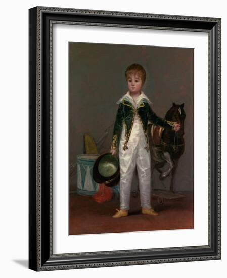 José Costa y Bonells (died 1870), Called Pepito, c.1810-Francisco de Goya-Framed Giclee Print