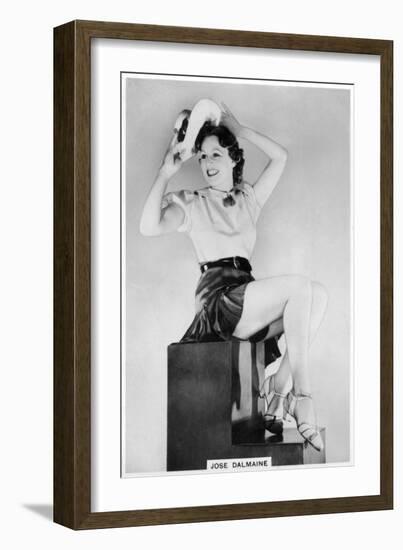 Jose Dalmaine, British Actress, 1938-null-Framed Giclee Print