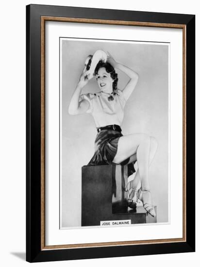 Jose Dalmaine, British Actress, 1938-null-Framed Giclee Print