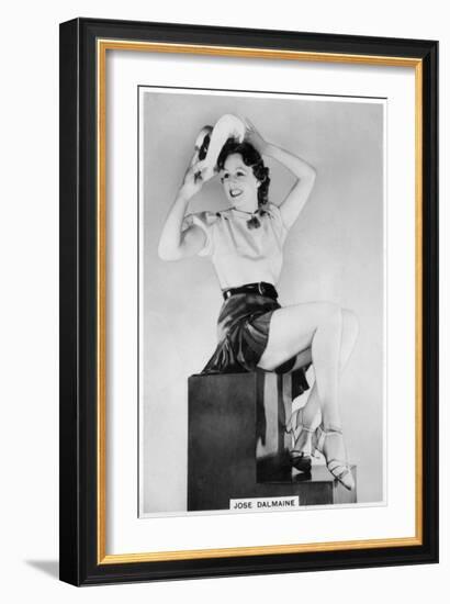 Jose Dalmaine, British Actress, 1938-null-Framed Giclee Print