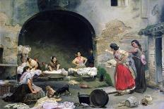Washerwomen Disputing, 1871-Jose-Jimenes Aranda-Giclee Print