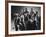 Jose Limon Standing in a Circle with Doris Humphrey and Other Members of His Troupe-Gjon Mili-Framed Premium Photographic Print