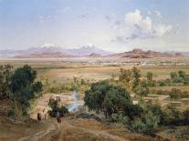 El Valle de Mexico (1875), Národni Muzeum, Praga, Chequia-José María Velasco-Premier Image Canvas