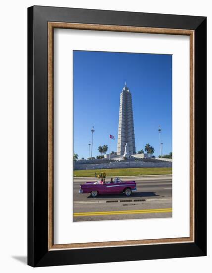 Jose Marti Memorial, Plaza De La Revolucion, Vedado, Havana, Cuba-Jon Arnold-Framed Photographic Print