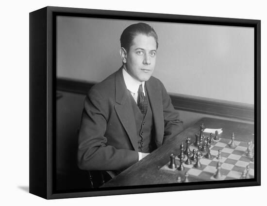 José Raúl Capablanca Y Graupera, 1915-null-Framed Premier Image Canvas