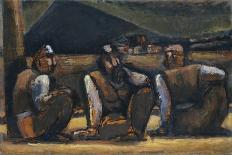 Three Miners-Josef Herman-Premier Image Canvas