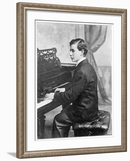 Josef Hofmann Polish Musician-null-Framed Photographic Print