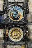 The Prague Astronomical Clock, the Calendar-Josef Manes-Giclee Print