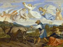 The Dream of St. Isidor, 1839-Josef von Fuhrich-Mounted Giclee Print