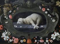 Agnus Dei,1660-1670, Museu de Évora, Portugal-Josefa de Obidos-Mounted Giclee Print