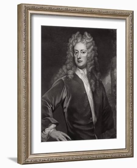 Joseph Addison, English Politician and Writer, C1703-1712-Godfrey Kneller-Framed Giclee Print