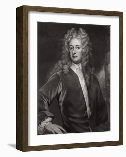 Joseph Addison, English Politician and Writer, C1703-1712-Godfrey Kneller-Framed Giclee Print