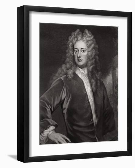 Joseph Addison, English Politician and Writer, C1703-1712-Godfrey Kneller-Framed Giclee Print