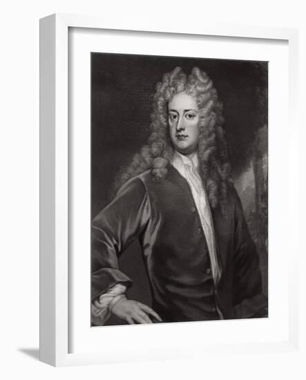 Joseph Addison, English Politician and Writer, C1703-1712-Godfrey Kneller-Framed Giclee Print