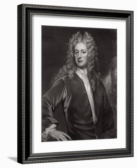 Joseph Addison, English Politician and Writer, C1703-1712-Godfrey Kneller-Framed Giclee Print