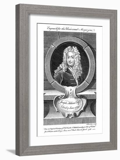 Joseph Addison, English Politician and Writer-Godfrey Kneller-Framed Giclee Print