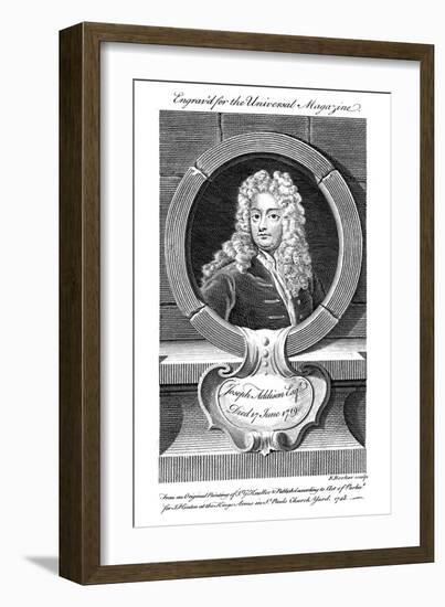 Joseph Addison, English Politician and Writer-Godfrey Kneller-Framed Giclee Print