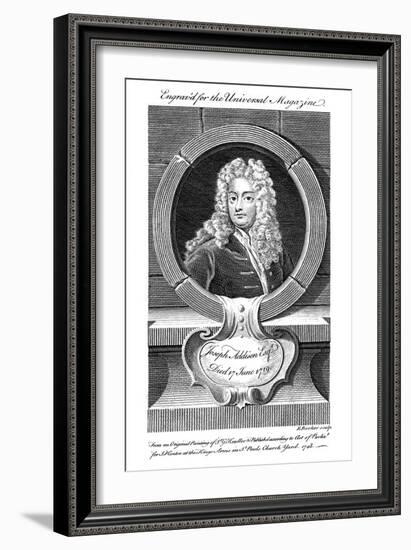 Joseph Addison, English Politician and Writer-Godfrey Kneller-Framed Giclee Print