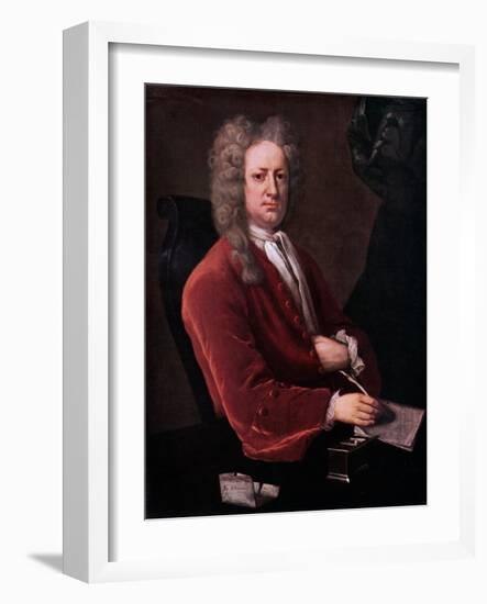 Joseph Addison - portrait-Michael Dahl-Framed Giclee Print