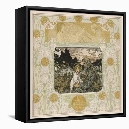 Joseph and Jesus-Heinrich Lefler-Framed Premier Image Canvas