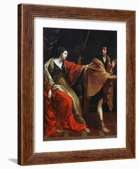 Joseph and Potiphar's Wife, C1626-Guido Reni-Framed Giclee Print