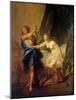 Joseph and Potiphar's Wife-Nicolas Bertin-Mounted Giclee Print