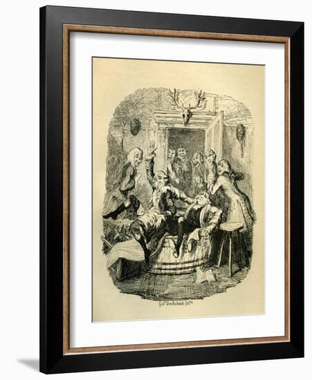 Joseph Andrews-George Cruikshank-Framed Giclee Print