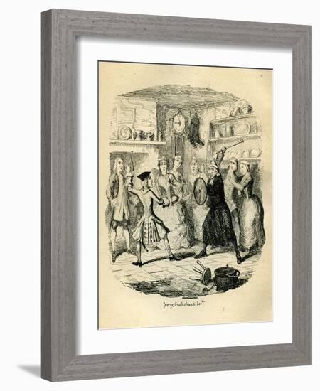 Joseph Andrews-George Cruikshank-Framed Giclee Print