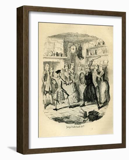 Joseph Andrews-George Cruikshank-Framed Giclee Print