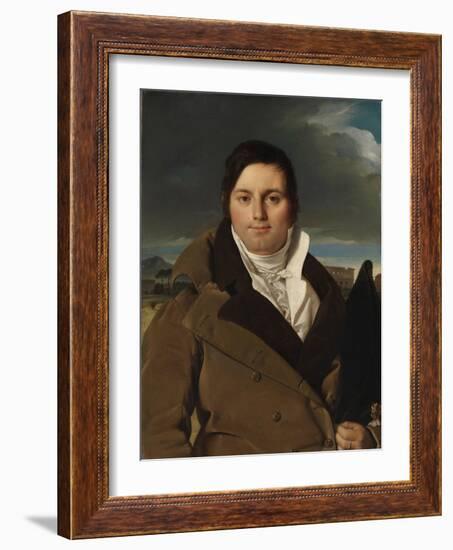 Joseph-Antoine Moltedo, c.1810-Jean Auguste Dominique Ingres-Framed Giclee Print