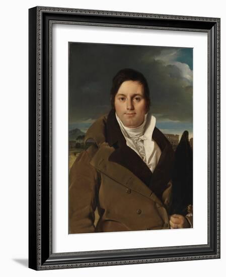 Joseph-Antoine Moltedo, c.1810-Jean Auguste Dominique Ingres-Framed Giclee Print