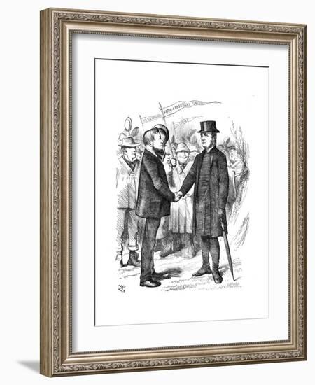 Joseph Arch (1826-191), English Agricultural Worker, Trade Unionist and Politician-John Tenniel-Framed Giclee Print