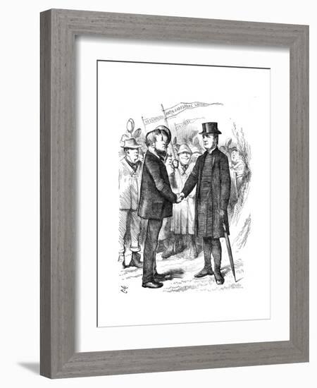 Joseph Arch (1826-191), English Agricultural Worker, Trade Unionist and Politician-John Tenniel-Framed Giclee Print