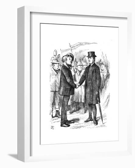 Joseph Arch (1826-191), English Agricultural Worker, Trade Unionist and Politician-John Tenniel-Framed Giclee Print