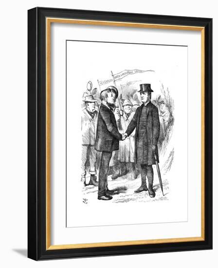 Joseph Arch (1826-191), English Agricultural Worker, Trade Unionist and Politician-John Tenniel-Framed Giclee Print