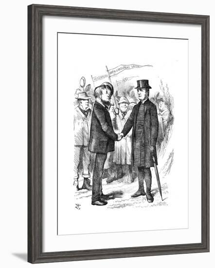 Joseph Arch (1826-191), English Agricultural Worker, Trade Unionist and Politician-John Tenniel-Framed Giclee Print