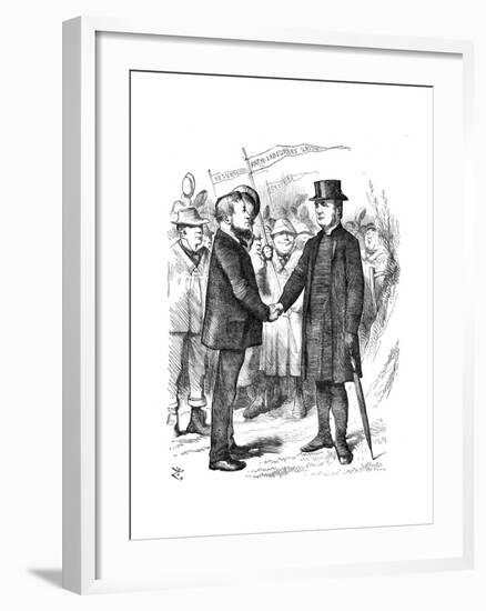 Joseph Arch (1826-191), English Agricultural Worker, Trade Unionist and Politician-John Tenniel-Framed Giclee Print