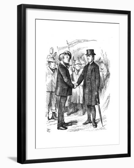 Joseph Arch (1826-191), English Agricultural Worker, Trade Unionist and Politician-John Tenniel-Framed Giclee Print