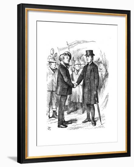 Joseph Arch (1826-191), English Agricultural Worker, Trade Unionist and Politician-John Tenniel-Framed Giclee Print