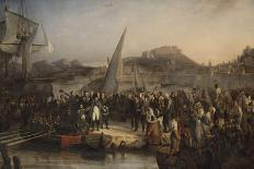 Napoleon Left the Island of Elba to Return to France-Joseph Beaume-Giclee Print