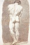 Study of a Male Nude, Seen from Behind, 1774-Joseph Benoit Suvee-Giclee Print