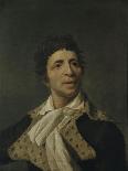 Portrait en buste de profil de Maximilien de Robespierre représenté en costume de député du-Joseph Boze-Framed Giclee Print